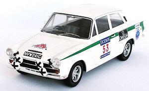 Ford Lotus Cortina 1966 1000 Lakes Rally 19th #53 Roger Clark / Brian Melia (Diecast Car)