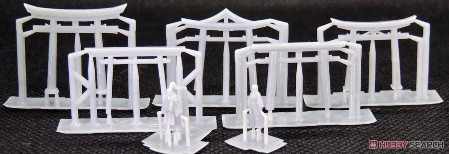 Torii (5 Types) / Kannushi / Miko (Pre-built AFV) Item picture1