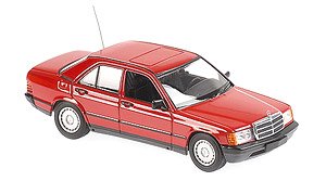 Mercedes-Benz 190E 1984 Red (Diecast Car)