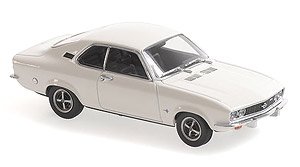 オペル マンタ A 1970 ホワイト (ミニカー)