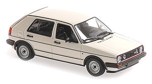 フォルクスワーゲン ゴルフ GTI 4ドア 1986 ホワイト (ミニカー)