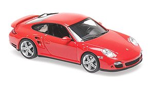 Porsche 911 Turbo (997) 2006 Red (Diecast Car)
