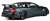 Mercedes Benz C63 AMG Coupe Black Series (Matte Black) Foreign Exclusive Model (Diecast Car) Item picture2