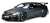 メルセデス ベンツ C63 AMGクーペ ブラックシリーズ (マットブラック) 海外エクスクルーシブ (ミニカー) 商品画像1
