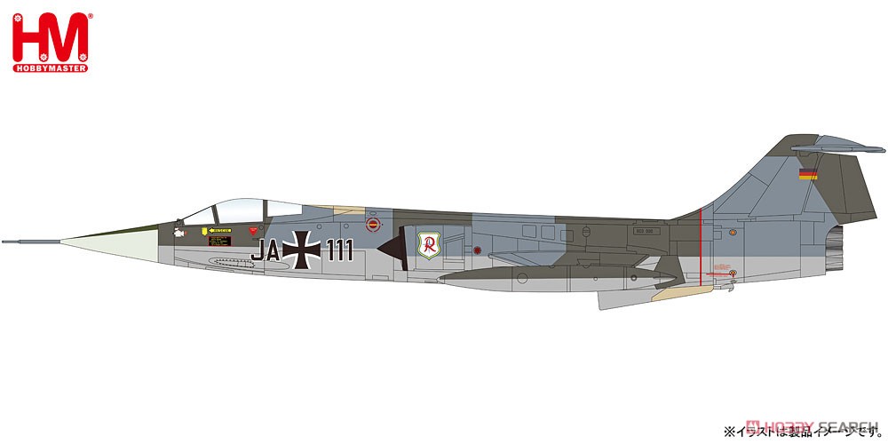 F-104G スターファイター `西ドイツ空軍 JG71 リヒトフォーヘン` (完成品飛行機) その他の画像1