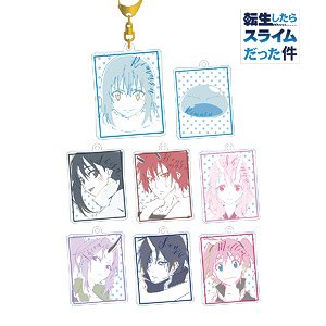 That Time I Got Reincarnated as a Slime Trading Lette-graph Acrylic Key Ring (Set of 7) (Anime Toy)