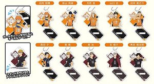 Stand Mini Acrylic Key Ring Haikyu!! To The Top Vol.3 (Set of 10) (Anime Toy)