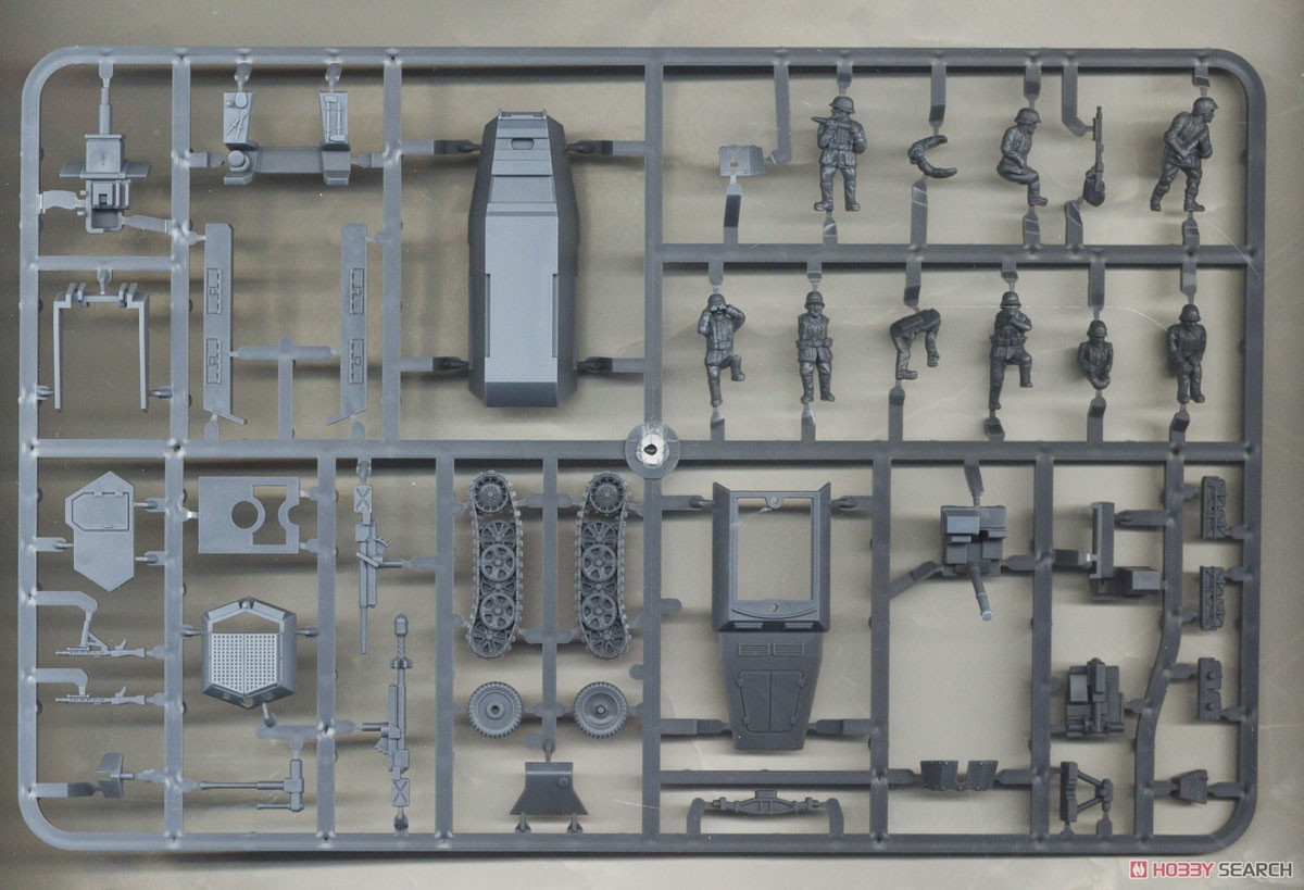 Sd.Kfz.250 「ノイ」 ハーフトラック (プラモデル) 中身3