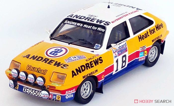 Vauxhall Chevette HSR 1982 RAC Rally #18 Russel Brookes / Mike Broad (Diecast Car) Item picture1
