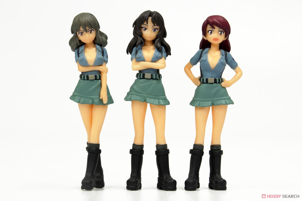 Girls und Panzer das Finale Blue Division High School Figure Set (Plastic model) Item picture1