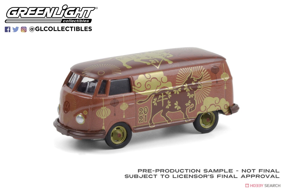 Volkswagen Type 2 Panel Van - Chinese Zodiac 2021 Year of the Ox (ミニカー) 商品画像1