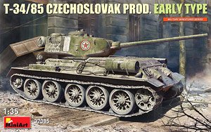 T-34/85 Czechoslovak Prod. Early Type (Plastic model)