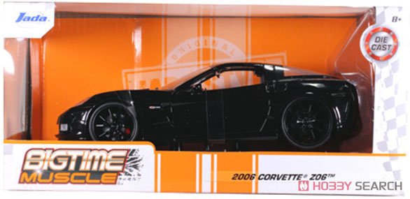 2006 シェビー コルベット Z16 グロスブラック (ミニカー) パッケージ1