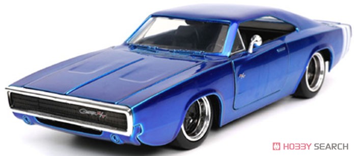 1968 ダッジ チャージャー ブルー (ミニカー) 商品画像1