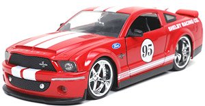 2008 Ford Mustang Shelby GT500KR #95 Candy Red (Diecast Car)
