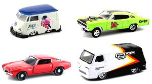 Model Kit Release 33 (Set of 4) (Diecast Car)