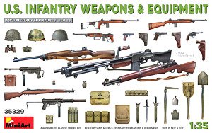 U.S. Infantry Weapons & Equipment (Plastic model)