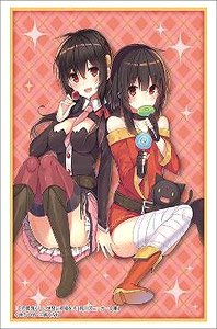 Bushiroad Sleeve Collection HG Vol.2645 Kadokawa Sneaker Bunko KonoSuba: God`s Blessing on this Wonderful World! [Megumin & Yunyun] Part.3 (Card Sleeve)