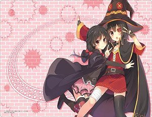 Bushiroad Rubber Mat Collection Vol.764 Kadokawa Sneaker Bunko KonoSuba: God`s Blessing on this Wonderful World! [Megumin & Yunyun] Part.4 (Card Supplies)