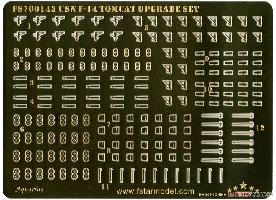 現用 米海軍 F-14 トムキャット アップグレードセット (プラモデル) 商品画像1