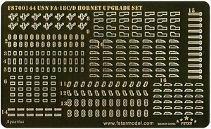 現用 米海軍 F/A18C/D ホーネット アップグレードセット (プラモデル)