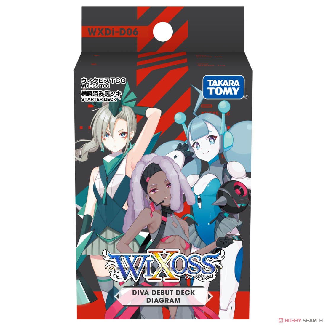 Wixoss TCG Diva Debut Deck Diagram [WXDi-D06] (Trading Cards) Package1