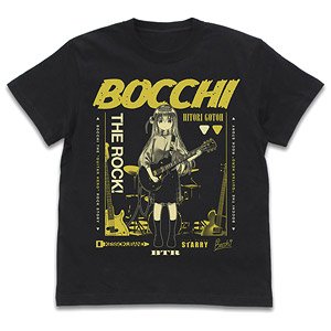 ぼっち・ざ・ろっく！ Tシャツ BLACK L (キャラクターグッズ)