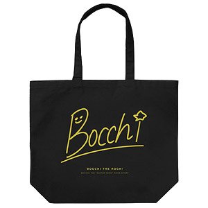 Bocchi the Rock! Bocchi-chan`s Sign Large Tote Bag Black (Anime Toy)