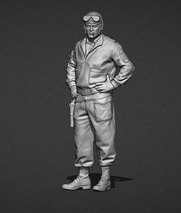 US `War Daddy` Tank Commander1944-45 (Plastic model)