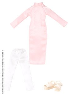 Ao dai Set (Pink) (Fashion Doll)