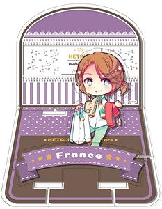 ヘタリア World☆Stars アクリルジオラマスタンド Vol.2 06 フランス (キャラクターグッズ)