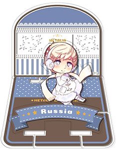 ヘタリア World☆Stars アクリルジオラマスタンド Vol.2 07 ロシア (キャラクターグッズ)