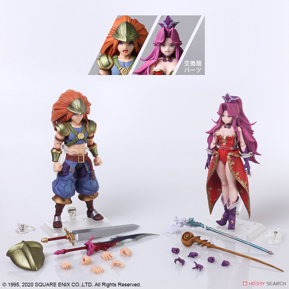 聖剣伝説3 トライアルズ オブ マナ BRING ARTS デュラン＆アンジェラ (完成品) 商品画像10