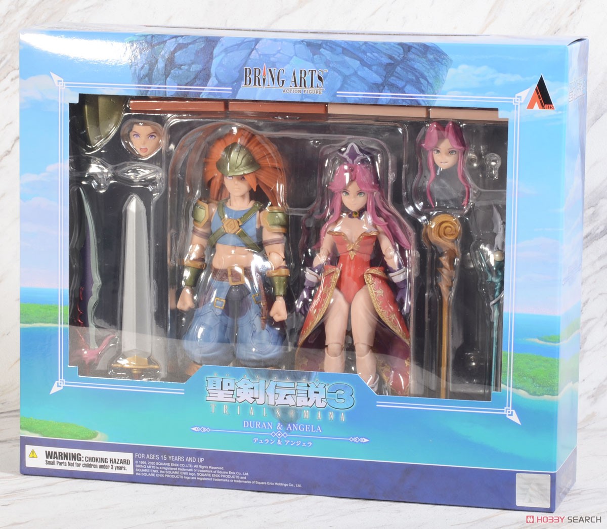 Trials of Mana Bring Arts Duran & Angela (Completed) Package1