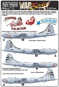 B-29 Superfortress Decal Set 1 (Decal)