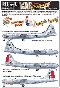 WW.II アメリカ軍 B-29 デカールセット 3 (デカール)