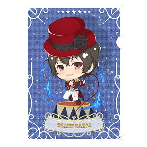 Bungo Stray Dogs Pop-up Character Circus Art A4 Clear File Osamu Dazai (Anime Toy)