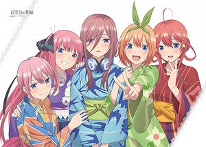 [The Quintessential Quintuplets] Comforter Cover (Yukata) (Anime Toy)