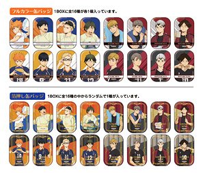 Haikyu!! To The Top Square Can Badge (Set of 17) (Anime Toy)