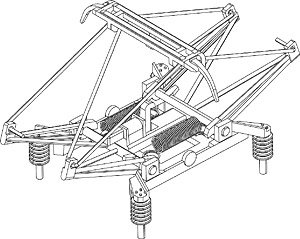 1/80(HO) Pantograph PS101 (2 Pieces) (Model Train)