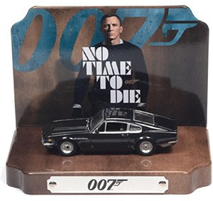 007 Aston martin V8 1987 `No Time To Die` (Tin Dioramas Series) (Diecast Car)