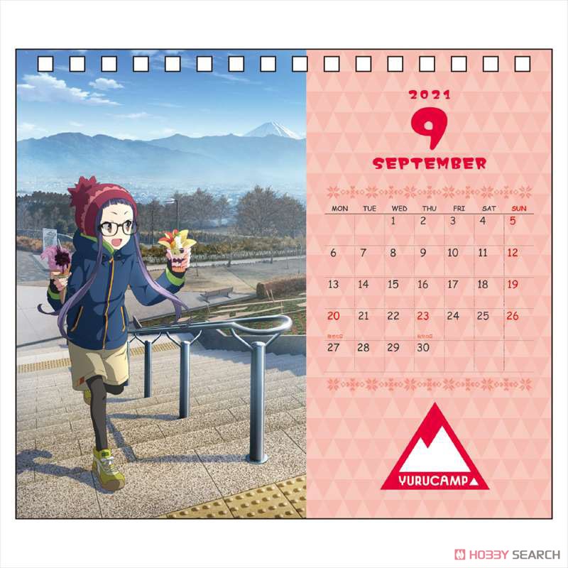 Yurucamp Momiji Camp Desk Calendar (Anime Toy) Item picture10