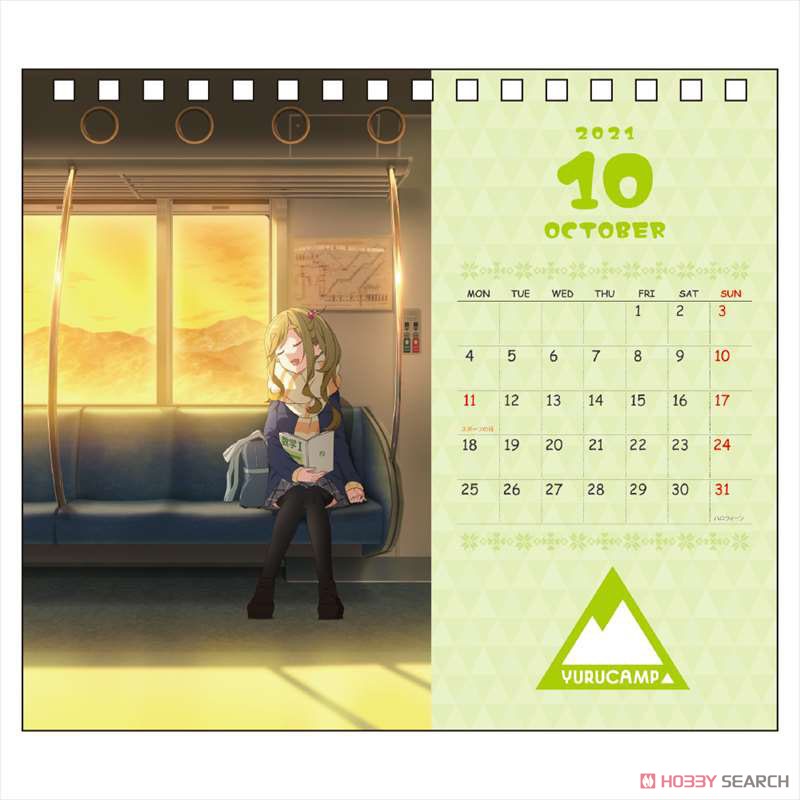 Yurucamp Momiji Camp Desk Calendar (Anime Toy) Item picture11
