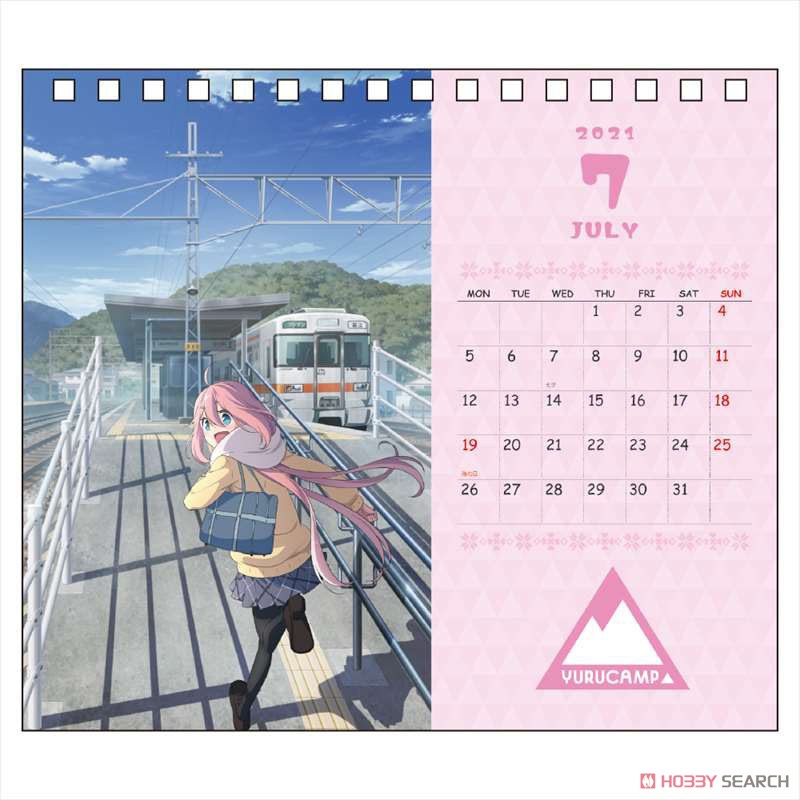 Yurucamp Momiji Camp Desk Calendar (Anime Toy) Item picture8