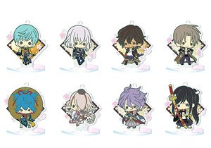 Trading Acrylic Stand Touken Ranbu Vol.3 (Set of 8) (Anime Toy)