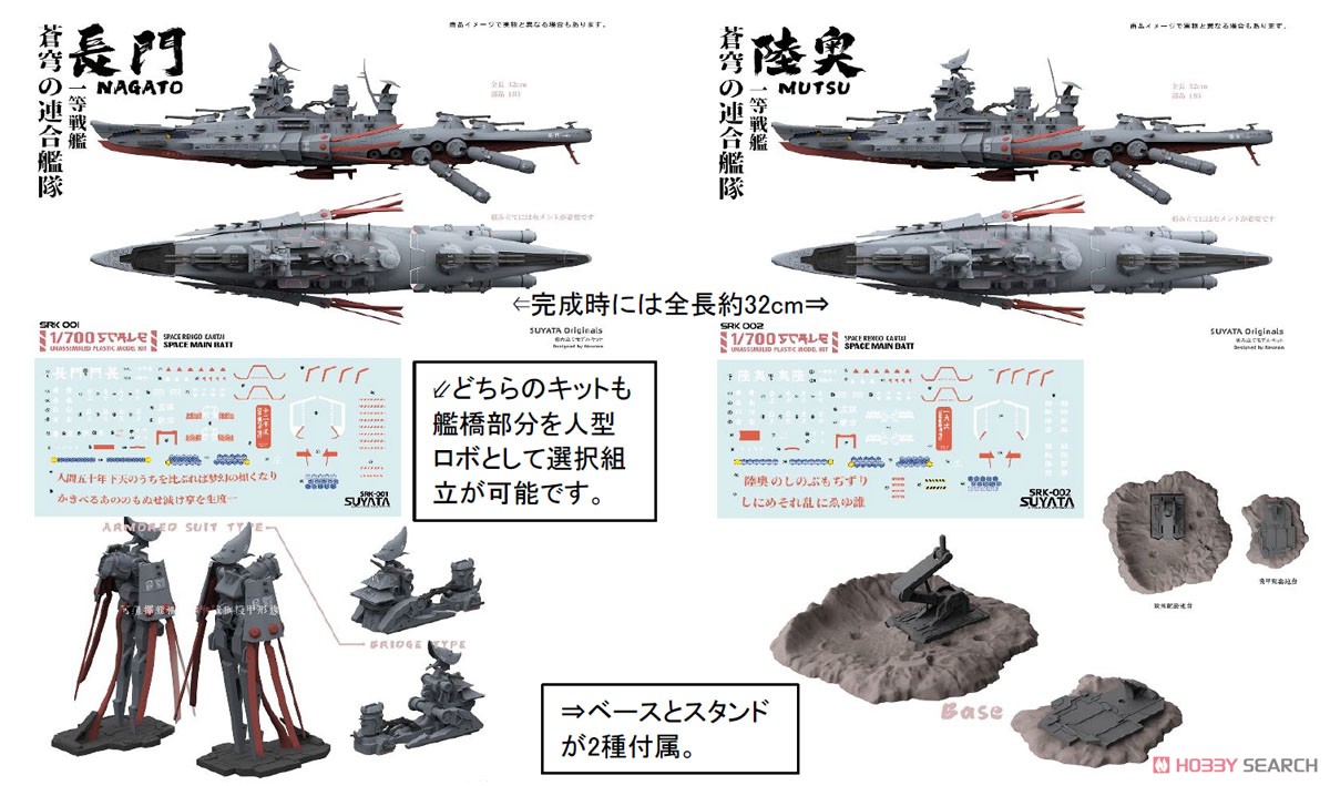 Space Rengo Kantai Space Main Battleship Mutsu (Plastic model) Other picture1