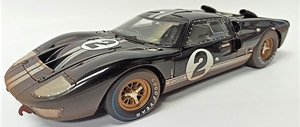 1966 #2 Ford GT40 MKII Le Mans Black - After Race (ACME Exclusive packaging) (ミニカー)