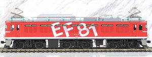 16番(HO) EF81 95 レインボー塗装機 (鉄道模型)
