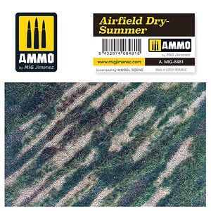 Scenic Mat : Airfield Dry-Summer (Plastic model)