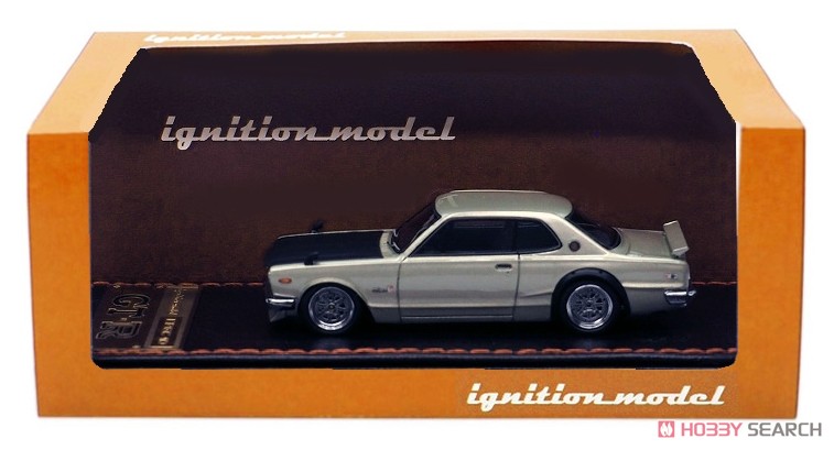 Nissan Skyline 2000 GT-R (KPGC10) Gold (Diecast Car) Item picture3